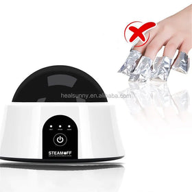 Electric Auto 5-Finger Gel Nail Polish Steam Remover for Professional Salon & Home Use