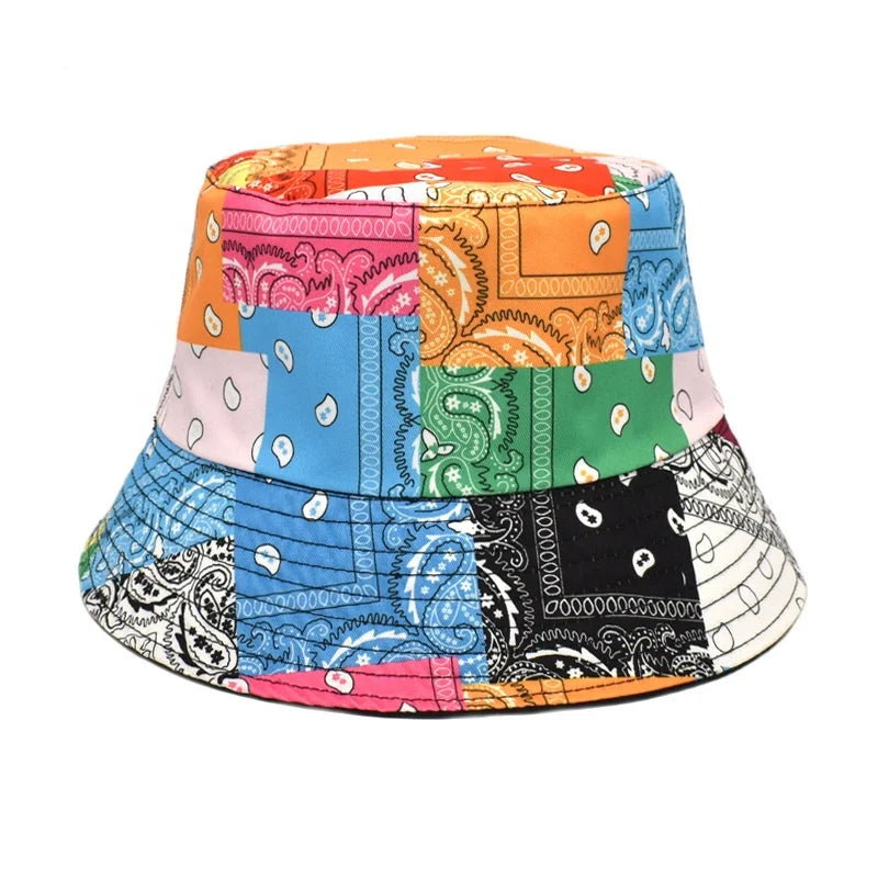 Wholesale New Style Unisex Print Fruit Custom Cotton Fashion Spring Summer Sun protection Hats