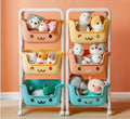 Plastic kids storage Shelf