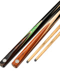 Secret OMIN Durable Pool Cue 3/4 Split Snooker Cue Ash Wood 18oz Black Rod Punch & Jump Billiard Table Tennis Cue 2 Clubs