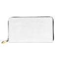 Wallet Sublimation Blanks Long Wallet Free Printing Pu Leather Blank Sublimation Purse for Women