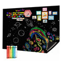 Classroom Stationery Products Frosted Magnetic Self-adhesive Blackboard Custom Size Chalk Blackboard