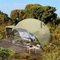 7m Luxury Clear PVC Domos House Geodesic Dome Tent Glamping