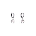 New Design Sterling Silver S925 Smiling Face Retro Earrings for Women