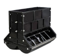 New 10 Holes Piglet Plastic Feed Trough Double Fabric Tank Feeder Durable Easy to Use