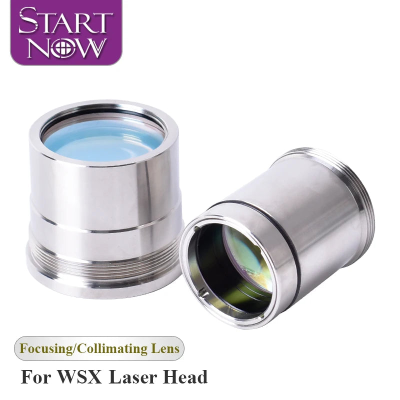 WSX KC13/15 NC30/60 0-4KW Laser Cutting Head Fiber Collimator D30 37 F100 150 Laser Focus Collimating Lens With Lens Holder