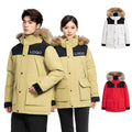 New Arrival Unisex Arctic Cloth Heavyweight Performance Parka Down Real Fur Lined Hood Outerwear Coat Men's Superior Down Parka