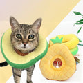 Elizabeth Collar Cat E-Collar Soft Fabric Collar Neck Set Anti-Lick Post-Surgery Supplies Cute Headset