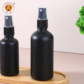 100ml Colourful Perfume Bottles Black Matte Glass Air Freshener Spray Bottle Pump Glass Empty Perfume Bottle With Pump