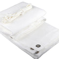 Customised White Shade Net 95% Shading  Thickened Balcony Patio Privacy Fence Screening Tensile and Ageing Resistant Net