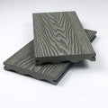 Backyard European Brushed WPC Decking Outdoor Waterproof Anti-slip Crack-resistant 18mm Thick Easy Install Holes Composite