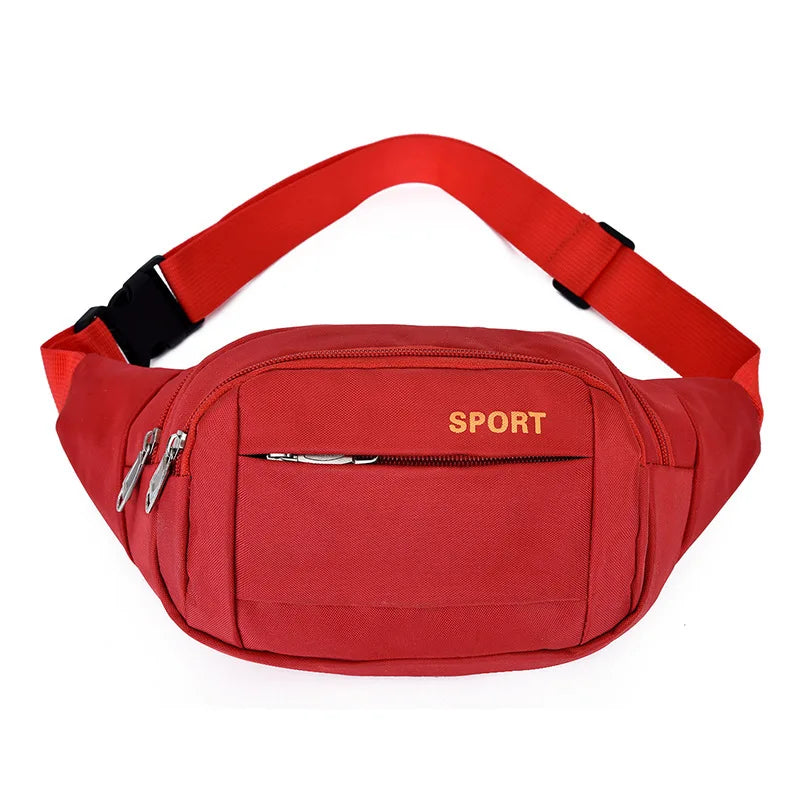 Factory Direct Sales Outdoor Waist Bag Multiple Color Lightweight Sports Fanny Pack