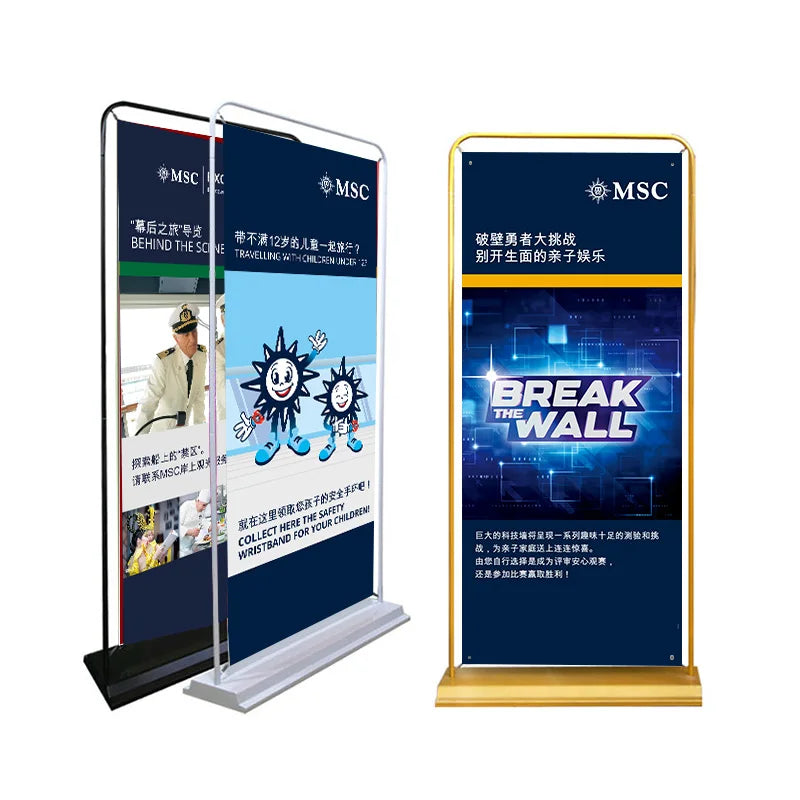 Hot Selling Outdoor Door Shape Banner Stand for Advertising & Exhibitions Eye-Catching Display