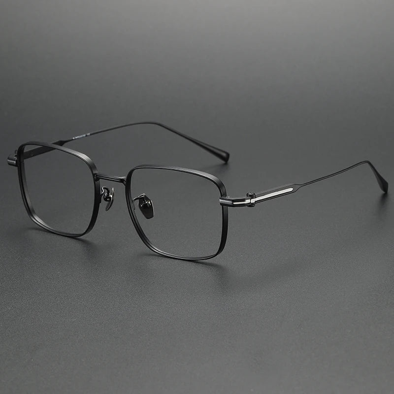 80984 Korean Retro Titanium Frame Glasses Optical Eyeglasses Frames