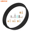 LEBYCLE Bicycle Hydraulic Brake Hose with Oil Needle Barb Olive Fitting Bike 3 Meters Oil Pipe Needle Set for BH90 BH59