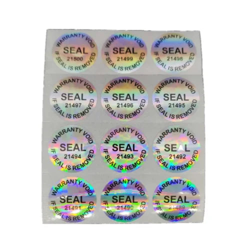 Free Design Professional Custom 3d Hologram Sticker Label Security Holographic Label logo Printing