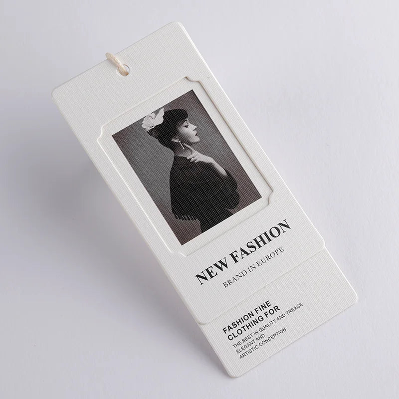 Wholesale Canvas hang Tag Clothing Hot Sale Clothing Labels hang Tags