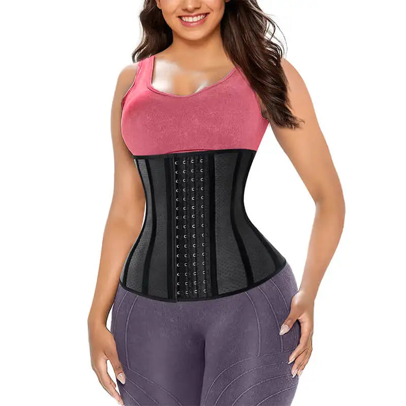 Breathable Neoprene  Colombiana Original Women Slim Back Support Corset Burn Fat Waist Trainers