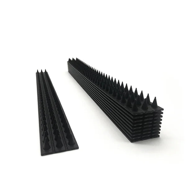 Bird and Pest Control Stainless Steel Plastic Spikes for Railings Roofs Square Design Sustainable Animal Fence US Sheet Size