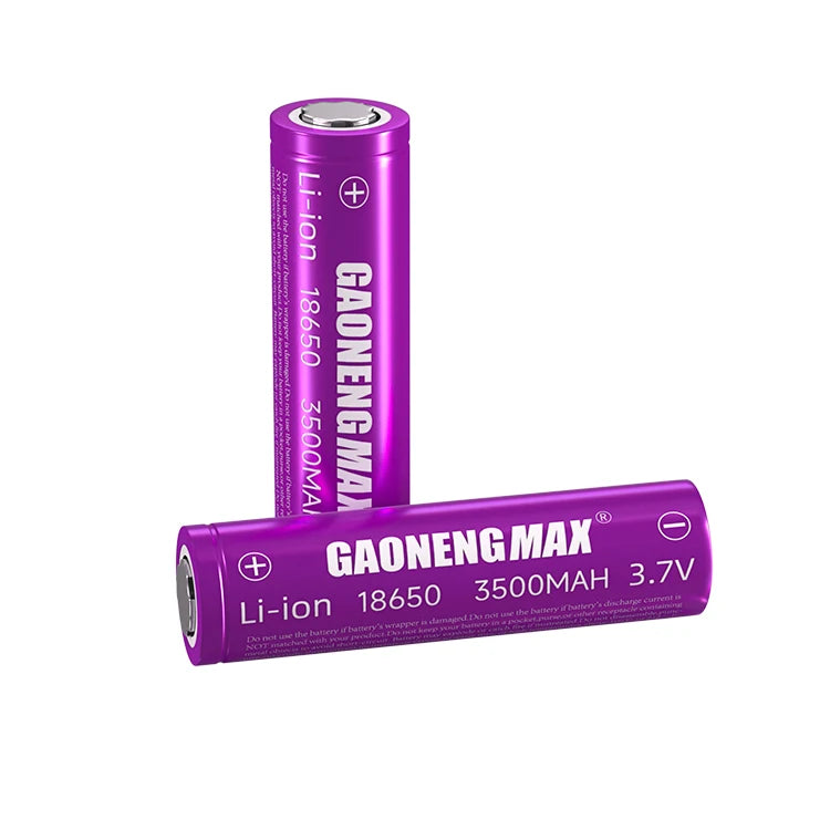 Gaonengmax High Capacity 3.7V 18650 3500mah Battery Inr18650 35e Li-ion Battery