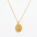 Fenny 18K Gold Plated High End Permanent Gold Flower Pendant Necklace Stylish Jewelry Stainless Steel Jewelry Wholesale