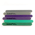 Wholesale Custom logo Green Purple120/180 Grit Nail File Durable Bulk Double Side Nail File