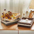Delicate Handmade Bathroom Shelf Hand Woven Baskets Storage for Toys Books Makeup and Clothes