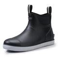 GUYISA  High-Top Waterproof Rain Boots Blabk Color Rain Boot Dynamic Waterproofing