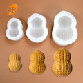 AK Peanut 3D Silicone Molds Fondant Cake Mold for Making Candles Pudding Chocolate Moulds Cake Decorating Supplies Pastry Baking