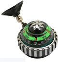 Suction Cup Car Compass with LED Adjustable Dash Mount Car Compass for Navigation Hiking Direction