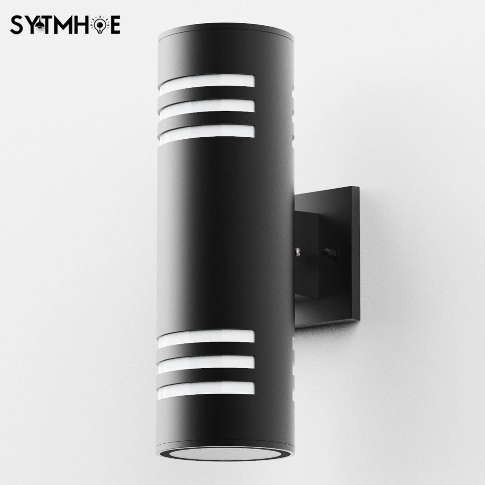 Outdoor Wall Mounted Lamps Black USA Stock IP65 Waterproof Real Estate Front Door Courtyard Contemporary Wall Lights Fixtures