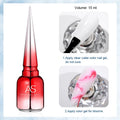 AS Natural Clear French White Smoky Black Blooming Gel Nail Painting Uv Gel Hema Free Nail Glue Marble Blooming GelP