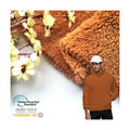 Shaoxing Starke Textile Warm Keeping 100 Polyester Double Sided Knitted Fleece Sherpa Fabric in Winter
