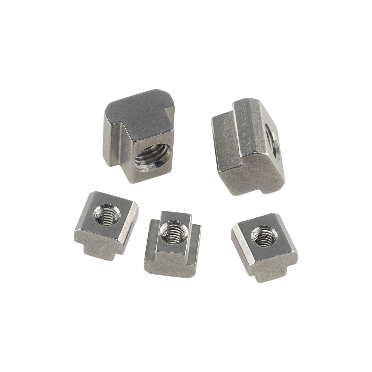 DIN508 Stainless Steel T Slot Nut AISI316 for DIN650 T Slots Machine Tool Fixtures and Aluminum Profiles MegaBDM
