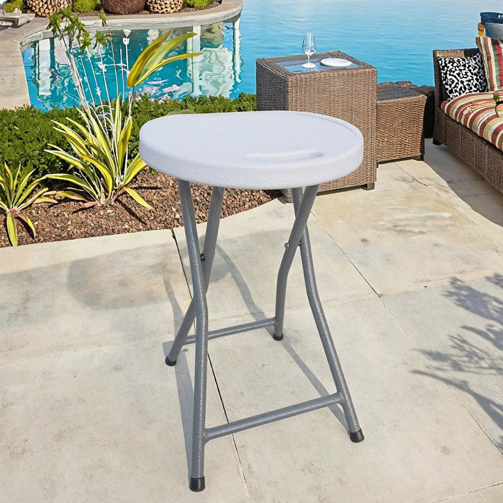 Modern Style Outdoor Dining Chairs Foldable Steel Legs Cheap Wholesale Stackable Plastic Folding Design for Entry Villa Bedroom