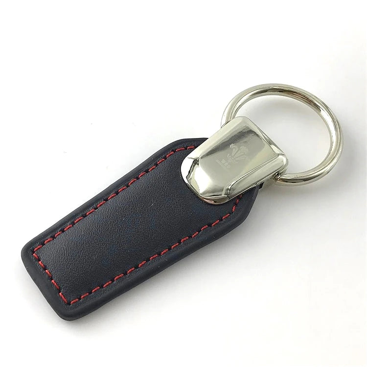 Leather Car Key Chain evel knievel Keyring Customization Metal Car Keychain