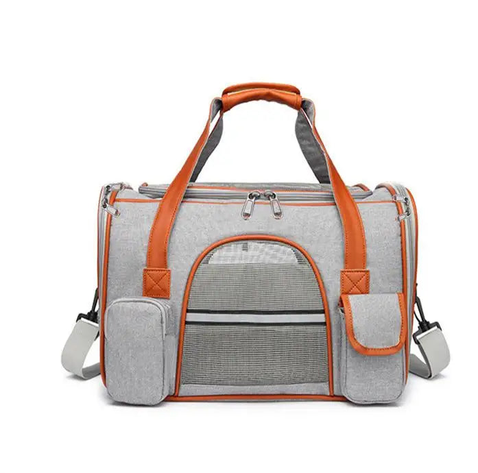 Deluxe Portable Pet Carrier Cat Dog Carrier Pet Bag with Soft Mat for Small Animals Waterproof Pet Bag