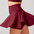 OEM High Waisted Athletic Golf Skorts Workout Sports Skirts Tennis Skirt With Pockets Shorts