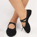 Custom Hot Sale Canvas Ballet Shoe for Toddler/little Kid/bid Kid/women