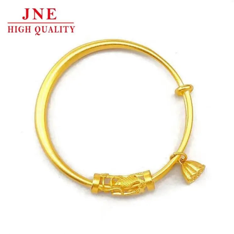 Ancient Heritage Vietnam Gold Boutique Carp Lotus Seedpod Push-Pull Bracelet Xiaohongshu Tik Tok Live Stream Same Supply