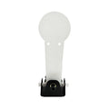 The White Circle Cord Reset BB Pellet Metal Steel Shooting Target