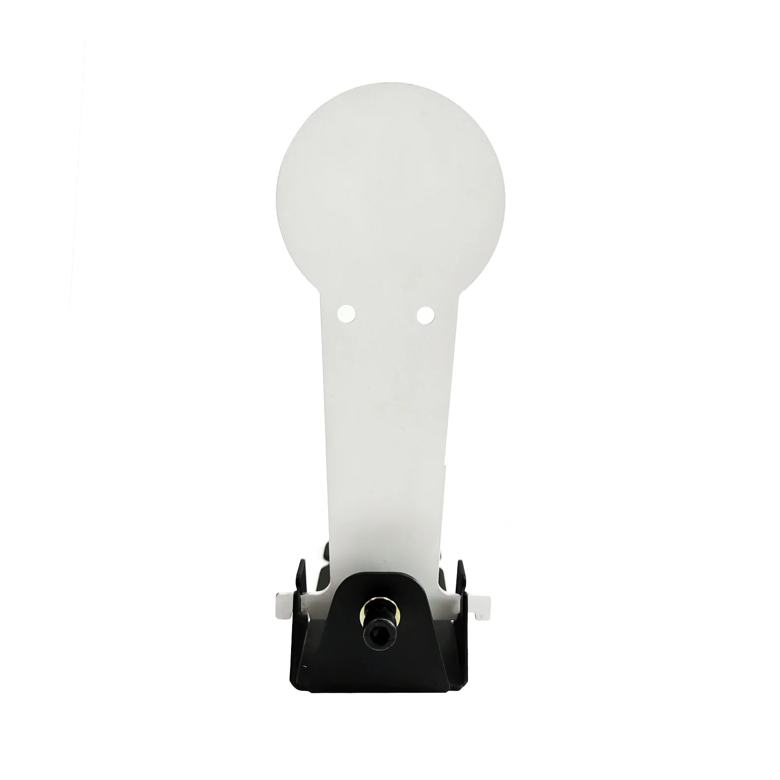 The White Circle Cord Reset BB Pellet Metal Steel Shooting Target
