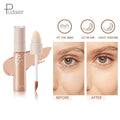 Wholesale Double-end Liquid Concealer with Sponge Brush OEM/ODM Moisturizing Waterproof Full Coverage Concealer Makeup