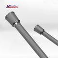 ARODDY 110-190 cm Telescopic Carbon Steel Curtain Rod Extendable Clamp Curtain Pole for Drapes Without Drilling Metal Product