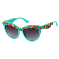 STY4231 New Retro Metal UV Protection Sunglasses Fashion Rose Hipster Sunglasses for Men Women