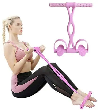 Wholesale Premium Pedal Resistance Band Elastic Pull Rope Ankle Pull for Yoga Stretching Slimming Training