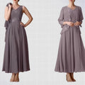 Elegant Appliques Formal Evening Party a Line Mother of the Bride Dresses