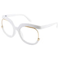 Cross Border Big Frame Glasses Fashion rainbow Glasses Frame Half Frame Glasses Net Red Anti-blue Light Mirror