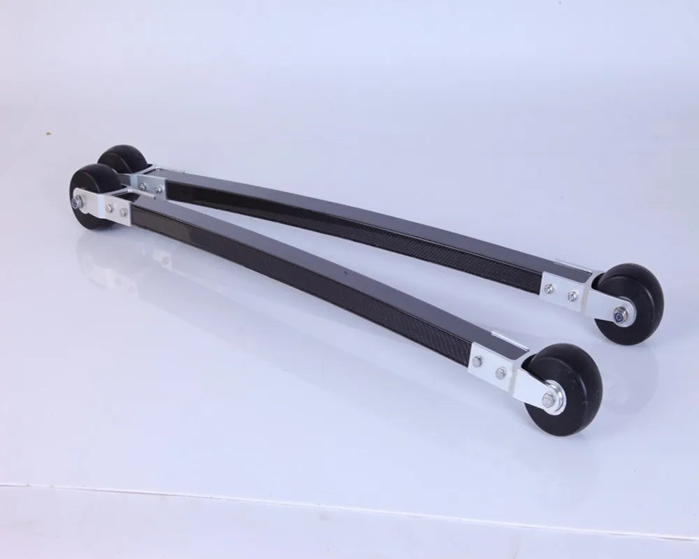 Wholesale Outdoor Sports Equipment Fiber Glass Cross Country Roller Skis Stable Carbon Long Board OEM Service