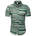 2023 Summer New Product Men's Casual Short Sleeve Floral Shirt Series